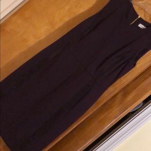 Plum Calvin Klein business dress